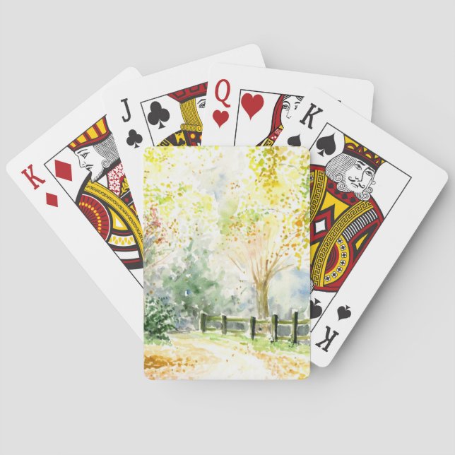 Road Poker Cards (Back)