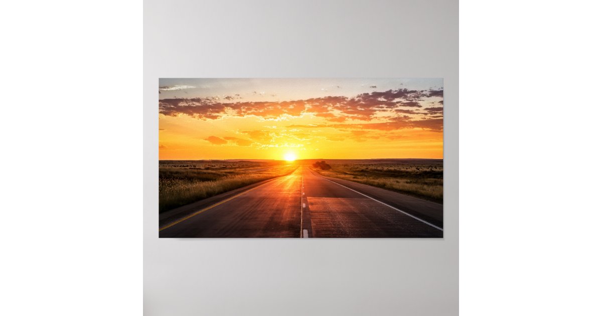 Road Poster | Zazzle