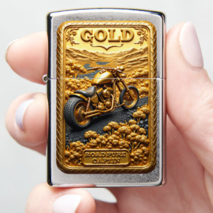 Road Pure Captain Golden Zippo Lighter