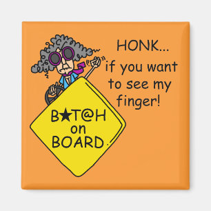 Road Rage Humor Magnet