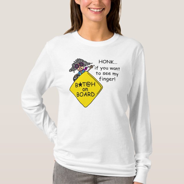 Road Rage Humor T-Shirt (Front)