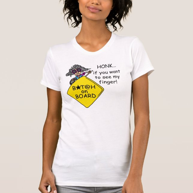 Road Rage Humor T-Shirt (Front)