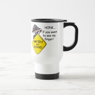 Road Rage Humor Travel Mug