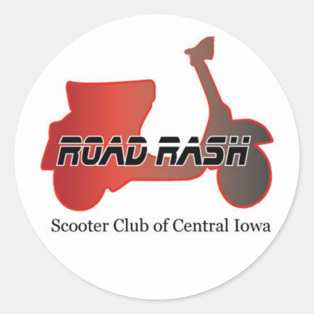 Road Rash SC Sticker (Front)