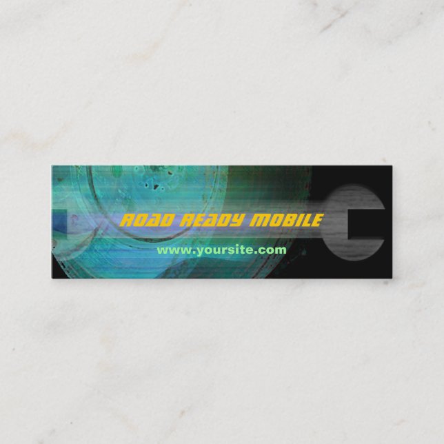 Road Ready Mobile Mechanic Business Card (Front)