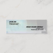 Road Ready Mobile Mechanic Business Card (Back)