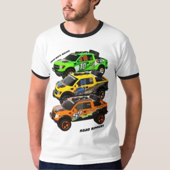 Road Rippers Come-back Racers T-shirt by KUNGFUJOE at Zazzle