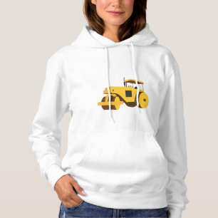 Road Roller Compactor Construction Truck Hoodie