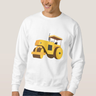 Road Roller Compactor Construction Truck Sweatshirt