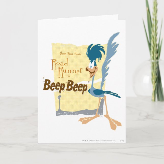 ROAD RUNNER™ BEEP BEEP!™ CARD (Front)