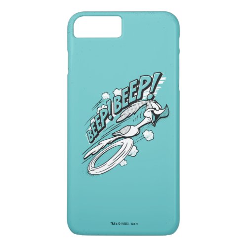 ROAD RUNNER BEEP BEEP Halftone iPhone 8 Plus7 Plus Case