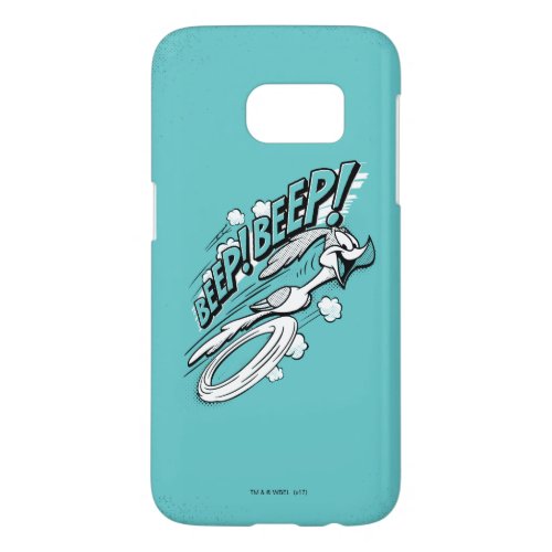 ROAD RUNNER BEEP BEEP Halftone Samsung Galaxy S7 Case