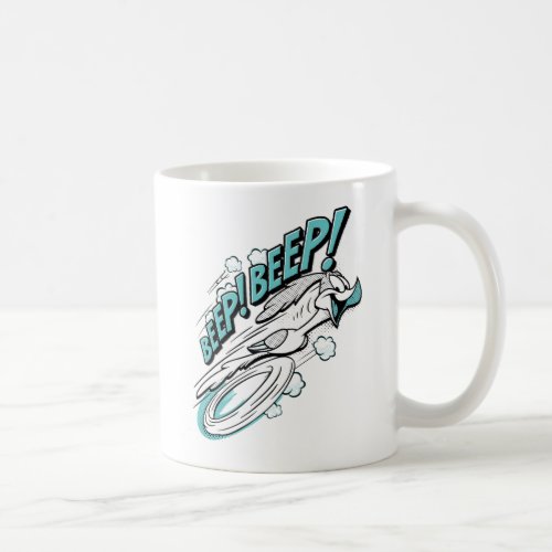 ROAD RUNNER BEEP BEEP Halftone Coffee Mug