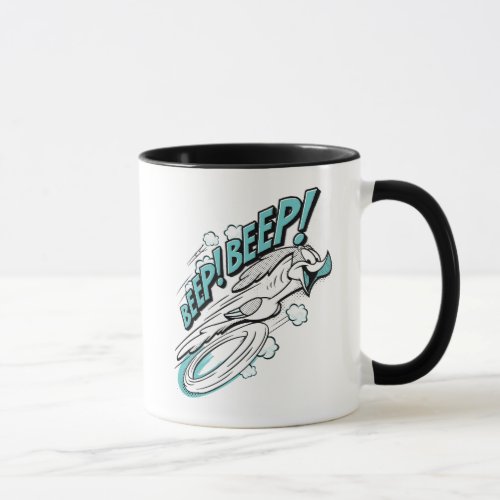 ROAD RUNNER BEEP BEEP Halftone Mug