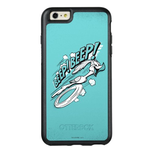 ROAD RUNNER BEEP BEEP Halftone OtterBox iPhone 66s Plus Case