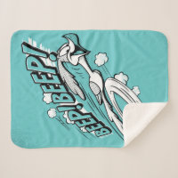 Looney Tunes Blanket 50x60 The Meep Meep Road Runner Throw Official