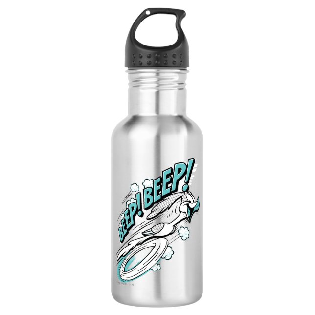 ROAD RUNNER™ BEEP BEEP!™ Halftone Stainless Steel Water Bottle (Front)