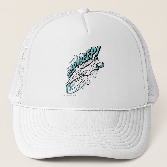 ROAD RUNNER™ BEEP BEEP!™ Halftone Trucker Hat (Front)