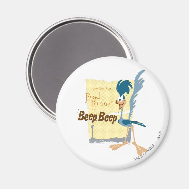 ROAD RUNNER™ BEEP BEEP!™ MAGNET | Zazzle