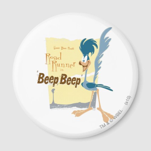 ROAD RUNNER BEEP BEEP MAGNET