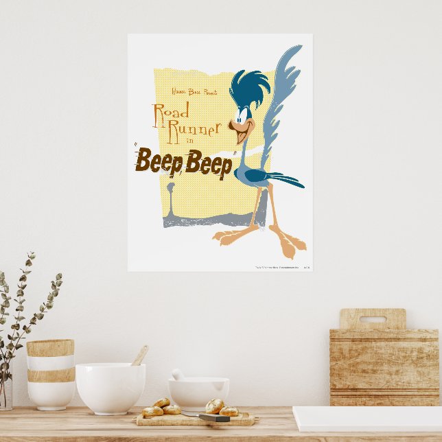 ROAD RUNNER™ BEEP BEEP!™ POSTER | Zazzle