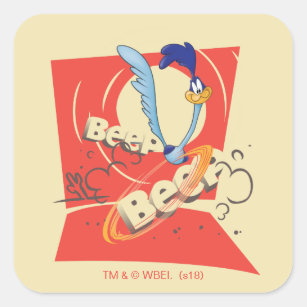 road runner meep meep - Pro Sport Stickers