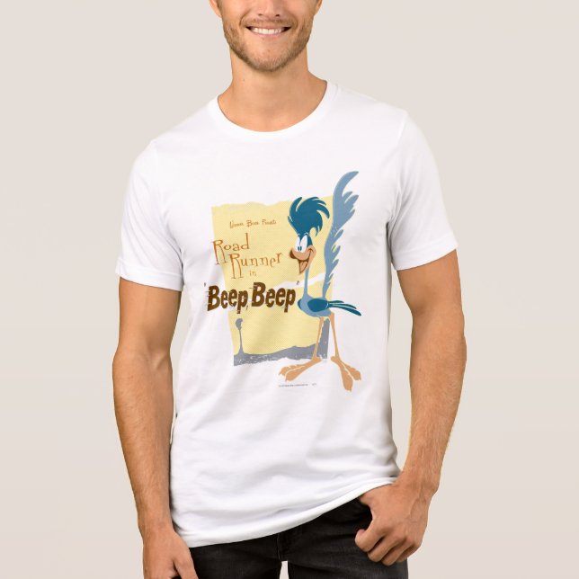 ROAD RUNNER™ BEEP BEEP!™ Tri-Blend SHIRT (Front)