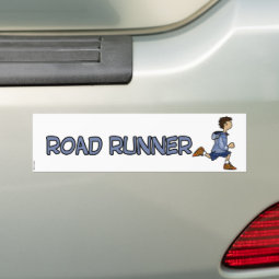 road runner bumper sticker | Zazzle