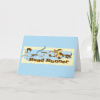 ROAD RUNNER™ Chased By Wile E. Coyote Card