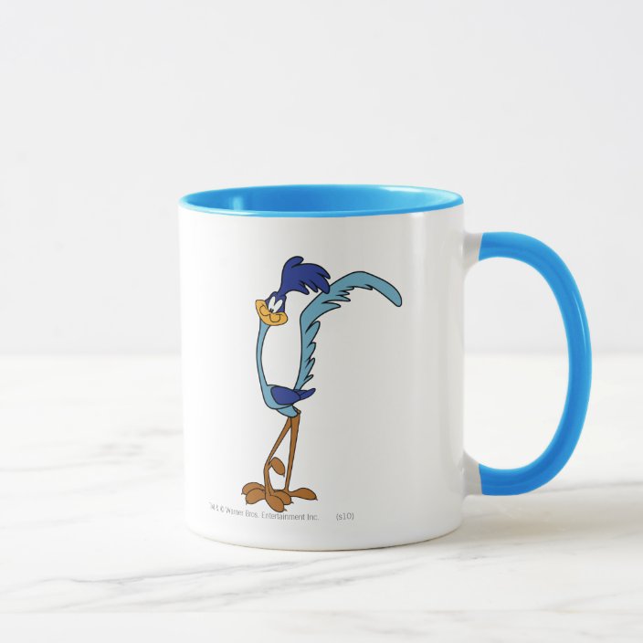 Roadrunner Runs Fast White Mug