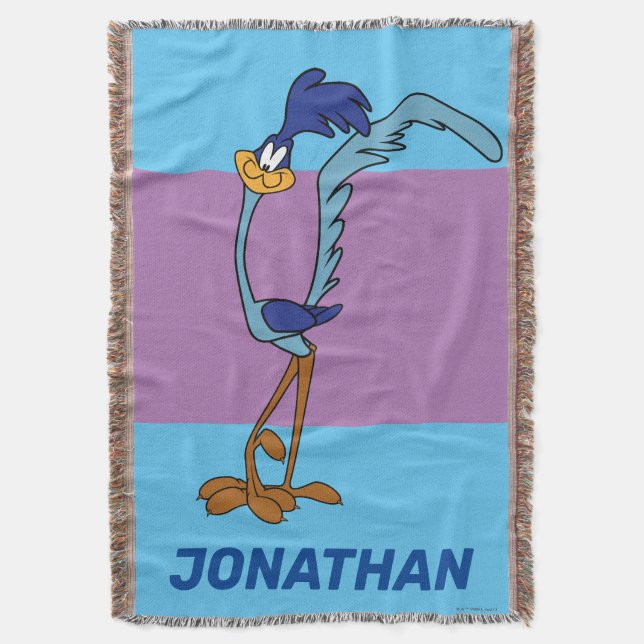 ROAD RUNNER™ Color Throw Blanket (Front Vertical)