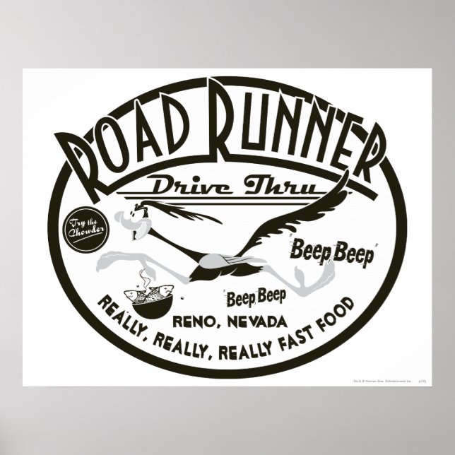 ROAD RUNNER™ Drive Thru Poster (Front)