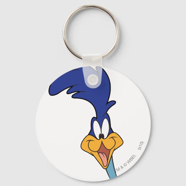 ROAD RUNNER™ Face Keychain (Front)