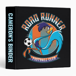 ROAD RUNNER™ Football Club Badge 3 Ring Binder