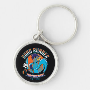 ROAD RUNNER™ Football Club Badge Keychain