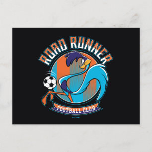 ROAD RUNNER™ Football Club Badge Postcard
