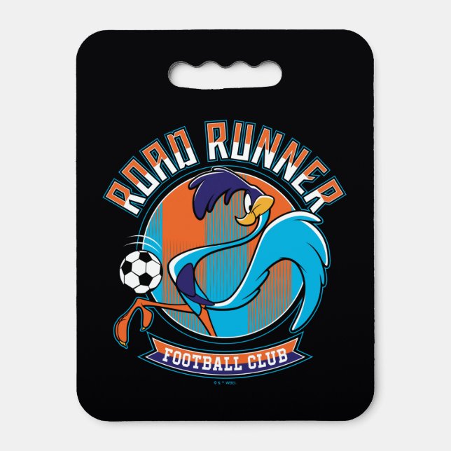 ROAD RUNNER™ Football Club Badge Seat Cushion (Front Vertical)