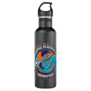 ROAD RUNNER™ Football Club Badge Stainless Steel Water Bottle
