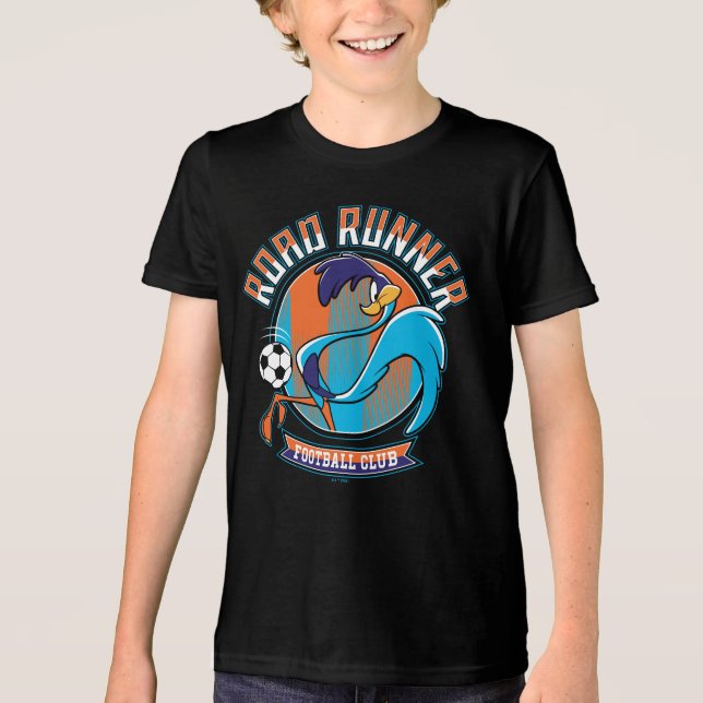 ROAD RUNNER™ Football Club Badge Tri-Blend Shirt (Front)