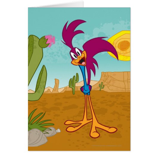 ROAD RUNNER™ Head Tilted Cards (Front)