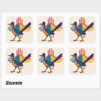 Road Runner NM Square Sticker
