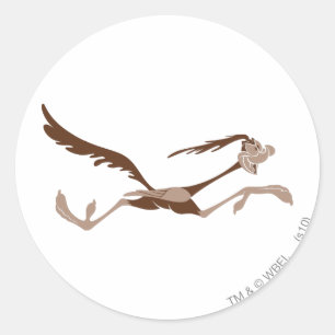 ROAD RUNNER™ running Classic Round Sticker