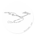 ROAD RUNNER™ Running Fast Classic Round Sticker | Zazzle