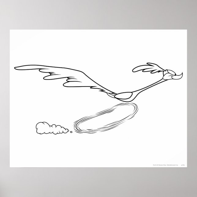 ROAD RUNNER™ Running Fast Poster (Front)