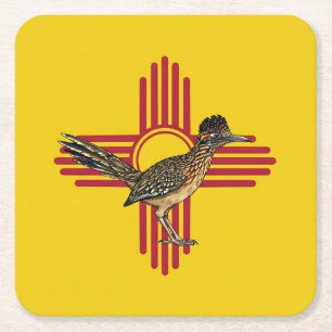 Road Runner True Square Paper Coaster