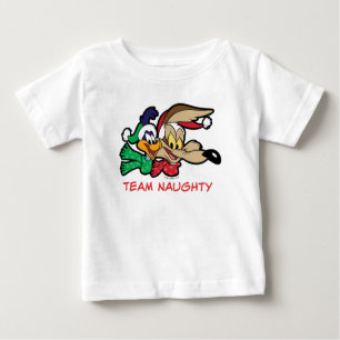 ROAD RUNNER™ & Wile E. Coyote "Team Naughty" Baby T-Shirt