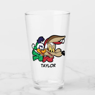 ROAD RUNNER™ & Wile E. Coyote "Team Naughty" Glass