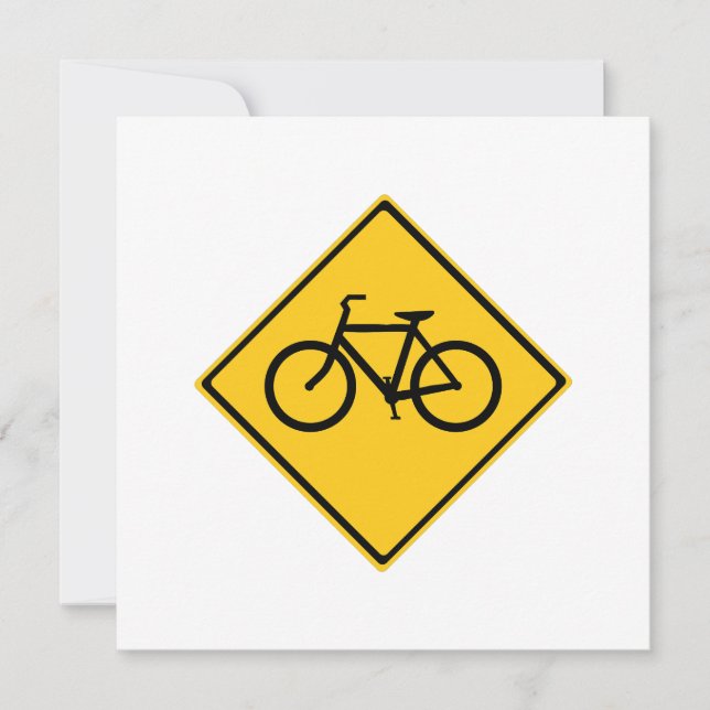 Road Sign Bicycle (Front)