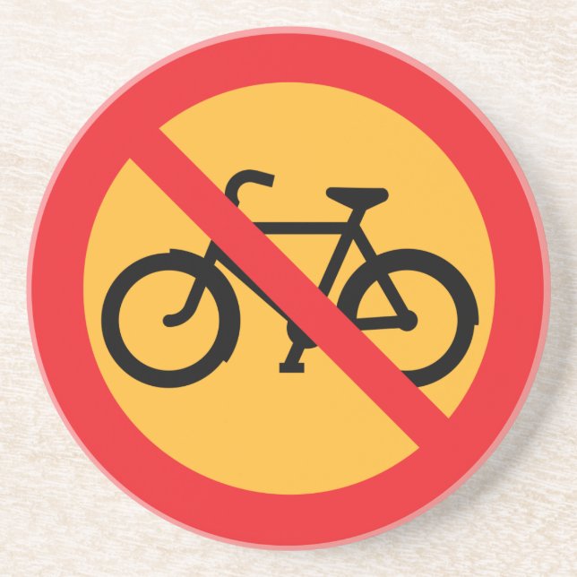 Road sign drink coaster (Front)