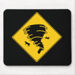 Road Sign- Tornado Mouse Pad at Zazzle